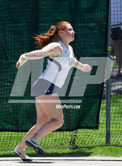 Thumbnail 2 in CHSAA Track and Field 5A Championships (Girls Discus) photogallery.