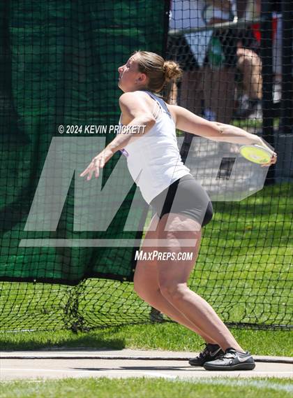 Thumbnail 1 in CHSAA Track and Field 5A Championships (Girls Discus) photogallery.