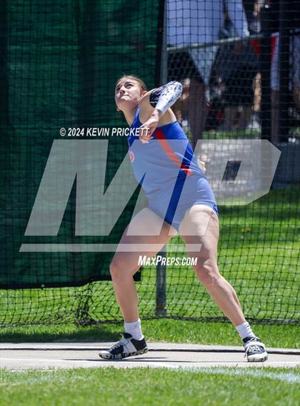 Thumbnail 1 in CHSAA Track and Field 5A Championships (Girls Discus) photogallery.