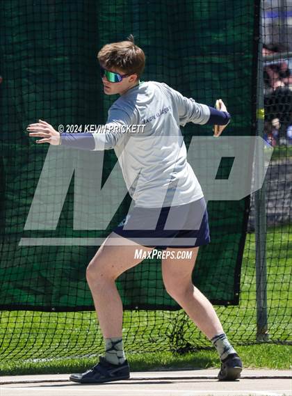 Thumbnail 3 in CHSAA Track and Field 5A Championships (Girls Discus) photogallery.