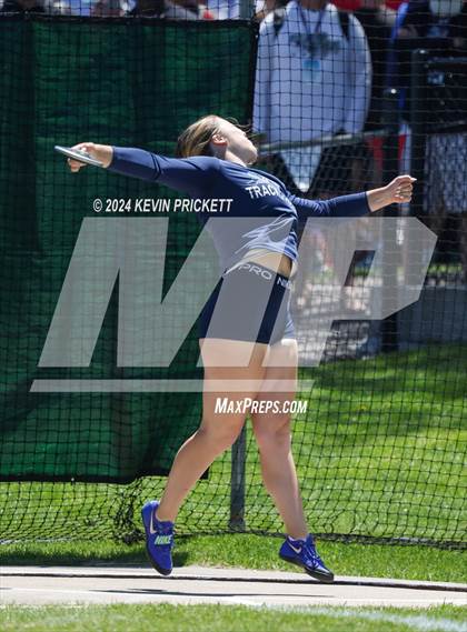 Thumbnail 1 in CHSAA Track and Field 5A Championships (Girls Discus) photogallery.