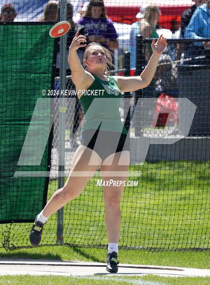 Thumbnail 1 in CHSAA Track and Field 5A Championships (Girls Discus) photogallery.