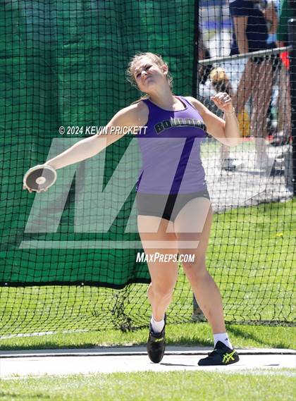 Thumbnail 1 in CHSAA Track and Field 5A Championships (Girls Discus) photogallery.