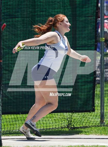 Thumbnail 2 in CHSAA Track and Field 5A Championships (Girls Discus) photogallery.
