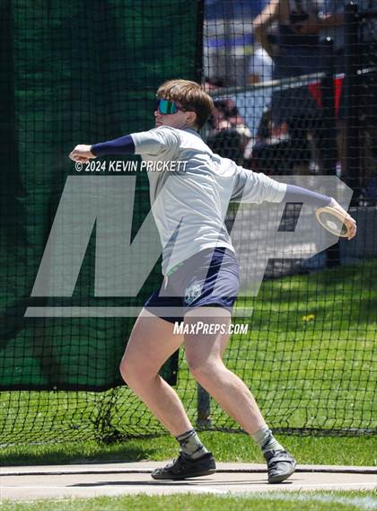 Thumbnail 2 in CHSAA Track and Field 5A Championships (Girls Discus) photogallery.