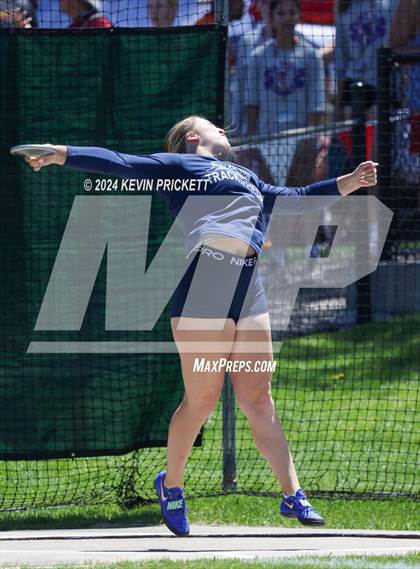 Thumbnail 1 in CHSAA Track and Field 5A Championships (Girls Discus) photogallery.