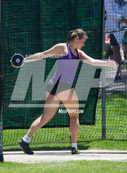 Thumbnail 3 in CHSAA Track and Field 5A Championships (Girls Discus) photogallery.