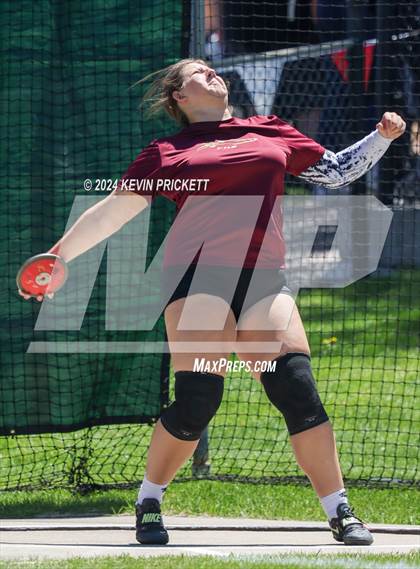 Thumbnail 1 in CHSAA Track and Field 5A Championships (Girls Discus) photogallery.