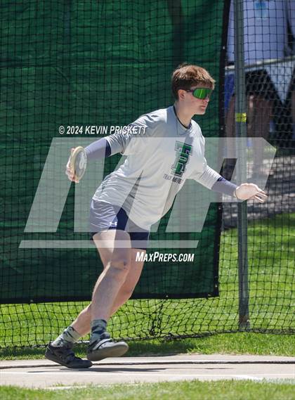 Thumbnail 3 in CHSAA Track and Field 5A Championships (Girls Discus) photogallery.
