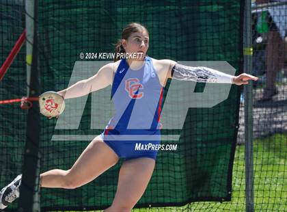 Thumbnail 1 in CHSAA Track and Field 5A Championships (Girls Discus) photogallery.