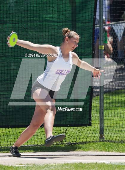 Thumbnail 1 in CHSAA Track and Field 5A Championships (Girls Discus) photogallery.