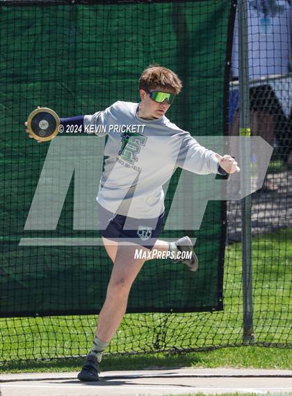 Thumbnail 2 in CHSAA Track and Field 5A Championships (Girls Discus) photogallery.