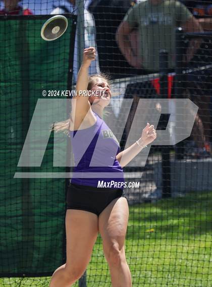 Thumbnail 3 in CHSAA Track and Field 5A Championships (Girls Discus) photogallery.