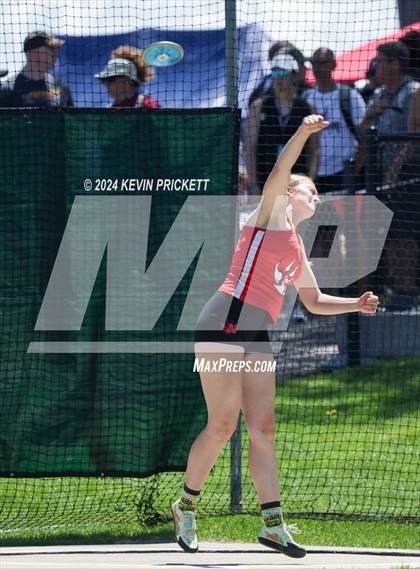 Thumbnail 2 in CHSAA Track and Field 5A Championships (Girls Discus) photogallery.