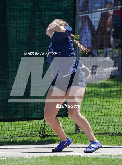 Thumbnail 2 in CHSAA Track and Field 5A Championships (Girls Discus) photogallery.