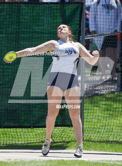 Thumbnail 1 in CHSAA Track and Field 5A Championships (Girls Discus) photogallery.