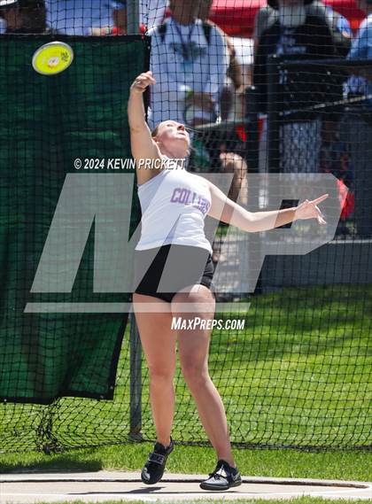 Thumbnail 1 in CHSAA Track and Field 5A Championships (Girls Discus) photogallery.