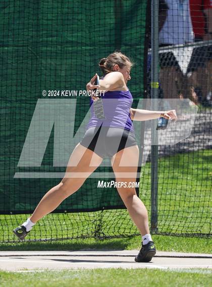 Thumbnail 1 in CHSAA Track and Field 5A Championships (Girls Discus) photogallery.