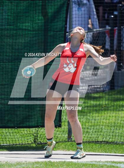 Thumbnail 3 in CHSAA Track and Field 5A Championships (Girls Discus) photogallery.