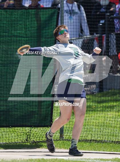 Thumbnail 2 in CHSAA Track and Field 5A Championships (Girls Discus) photogallery.