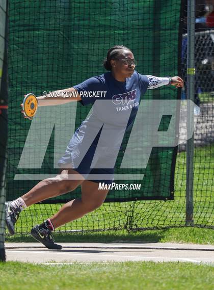 Thumbnail 1 in CHSAA Track and Field 5A Championships (Girls Discus) photogallery.