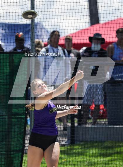 Thumbnail 3 in CHSAA Track and Field 5A Championships (Girls Discus) photogallery.