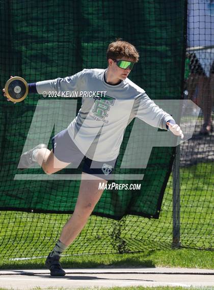 Thumbnail 1 in CHSAA Track and Field 5A Championships (Girls Discus) photogallery.