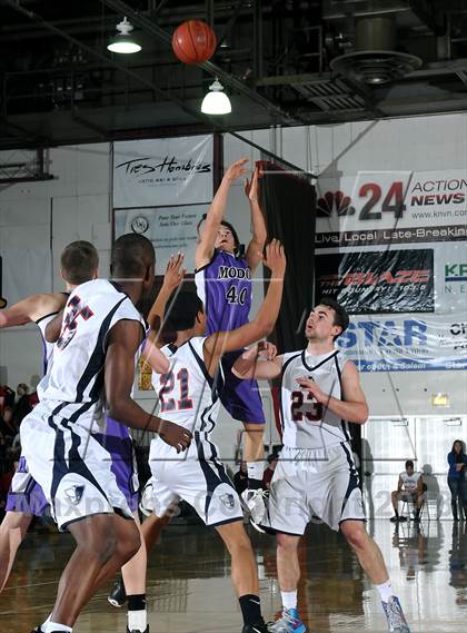 Thumbnail 1 in Modoc vs. Liberty Christian (CIF NS D5 Final) photogallery.