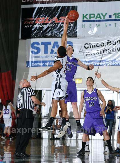 Thumbnail 1 in Modoc vs. Liberty Christian (CIF NS D5 Final) photogallery.