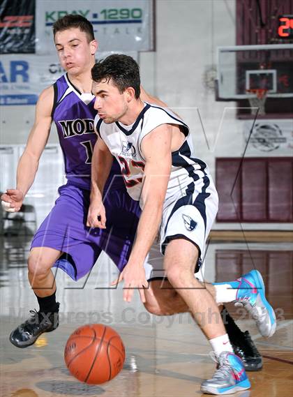 Thumbnail 2 in Modoc vs. Liberty Christian (CIF NS D5 Final) photogallery.