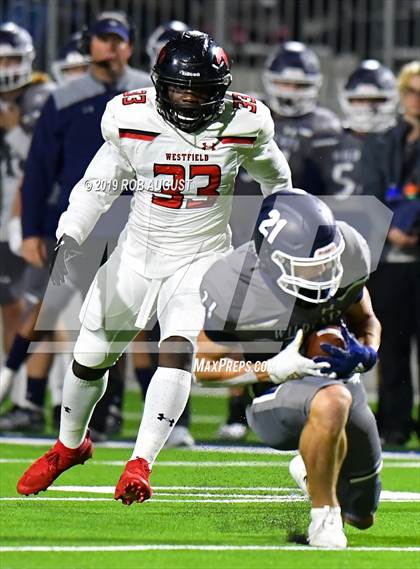 Thumbnail 3 in Westfield vs. Tomball Memorial (UIL 6A Area Playoff)  photogallery.