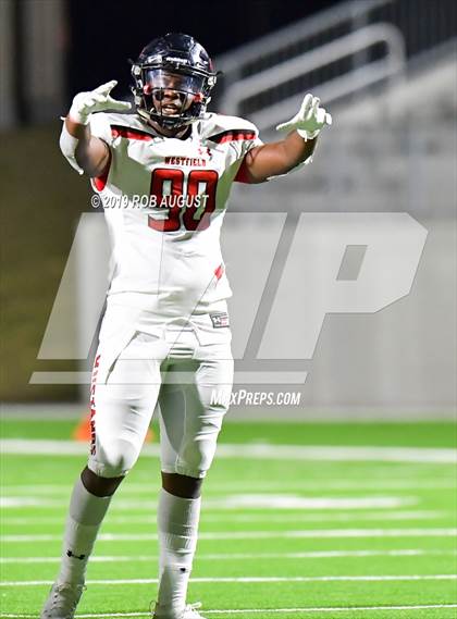 Thumbnail 1 in Westfield vs. Tomball Memorial (UIL 6A Area Playoff)  photogallery.