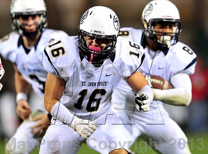 Thumbnail 2 in St. John Bosco vs. Mater Dei (CIF SS Pac-5 Division Final) photogallery.
