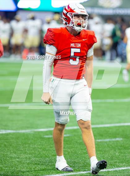 Thumbnail 2 in Langston Hughes vs Milton (GHSA 5A State Championship Final) photogallery.