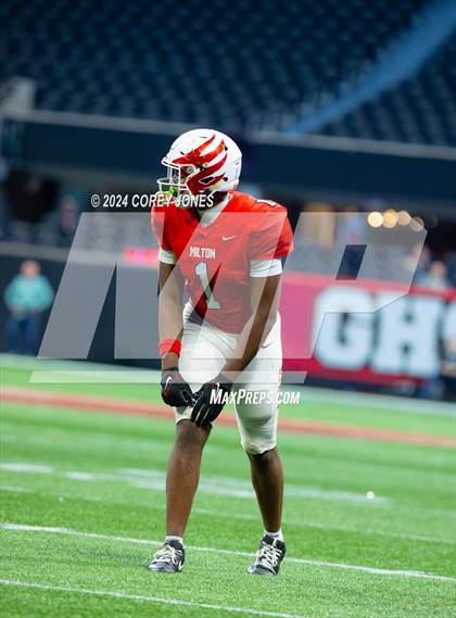 Thumbnail 2 in Langston Hughes vs Milton (GHSA 5A State Championship Final) photogallery.
