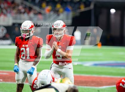 Thumbnail 3 in Langston Hughes vs Milton (GHSA 5A State Championship Final) photogallery.