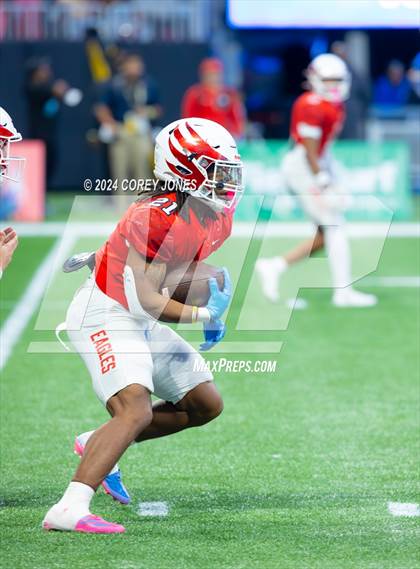 Thumbnail 1 in Langston Hughes vs Milton (GHSA 5A State Championship Final) photogallery.