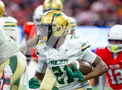 Thumbnail 3 in Langston Hughes vs Milton (GHSA 5A State Championship Final) photogallery.
