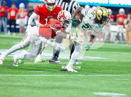 Thumbnail 3 in Langston Hughes vs Milton (GHSA 5A State Championship Final) photogallery.
