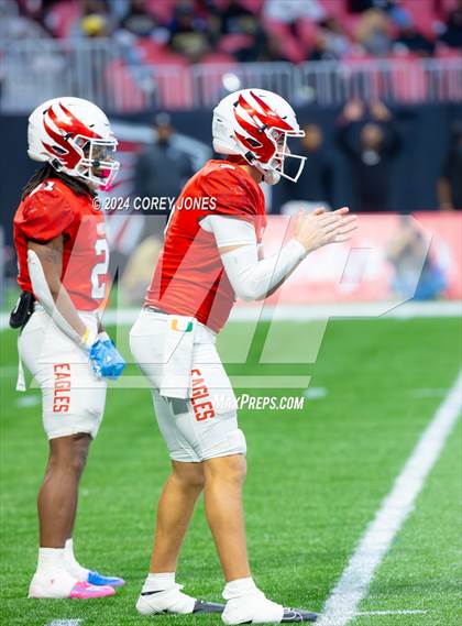 Thumbnail 3 in Langston Hughes vs Milton (GHSA 5A State Championship Final) photogallery.