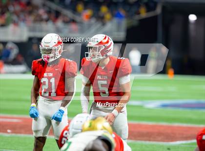 Thumbnail 2 in Langston Hughes vs Milton (GHSA 5A State Championship Final) photogallery.