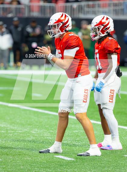 Thumbnail 2 in Langston Hughes vs Milton (GHSA 5A State Championship Final) photogallery.