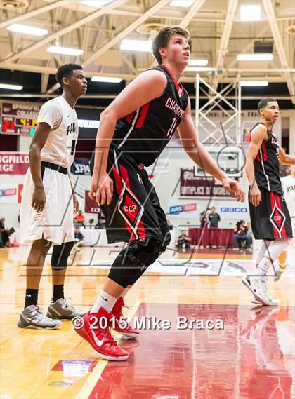 Thumbnail 1 in Paul VI vs. Chaminade (Spalding HoopHall Classic) photogallery.