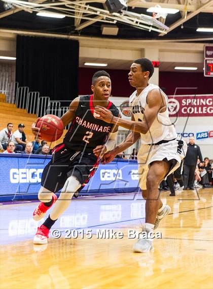 Thumbnail 3 in Paul VI vs. Chaminade (Spalding HoopHall Classic) photogallery.