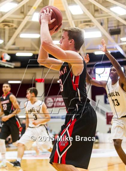 Thumbnail 3 in Paul VI vs. Chaminade (Spalding HoopHall Classic) photogallery.