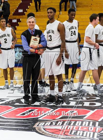 Thumbnail 1 in Paul VI vs. Chaminade (Spalding HoopHall Classic) photogallery.