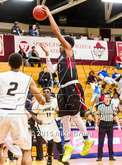 Thumbnail 2 in Paul VI vs. Chaminade (Spalding HoopHall Classic) photogallery.
