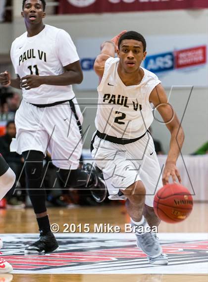 Thumbnail 3 in Paul VI vs. Chaminade (Spalding HoopHall Classic) photogallery.