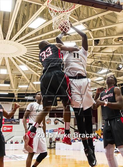 Thumbnail 3 in Paul VI vs. Chaminade (Spalding HoopHall Classic) photogallery.
