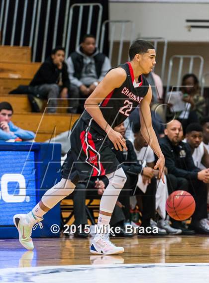 Thumbnail 1 in Paul VI vs. Chaminade (Spalding HoopHall Classic) photogallery.